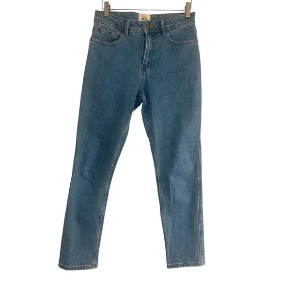 ✨Sezane Slim Parfait Sz 38/US 6 Jeans In Light Blue Wash✨ - Picture 5 of 10
